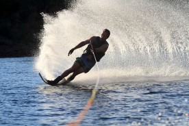 water skiing